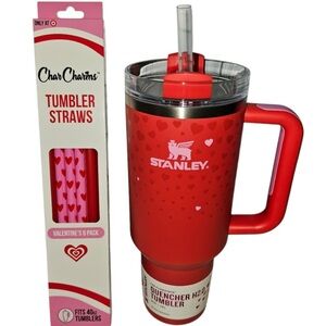 Stanley 40 oz Valentine’s Day Tumbler NWT.